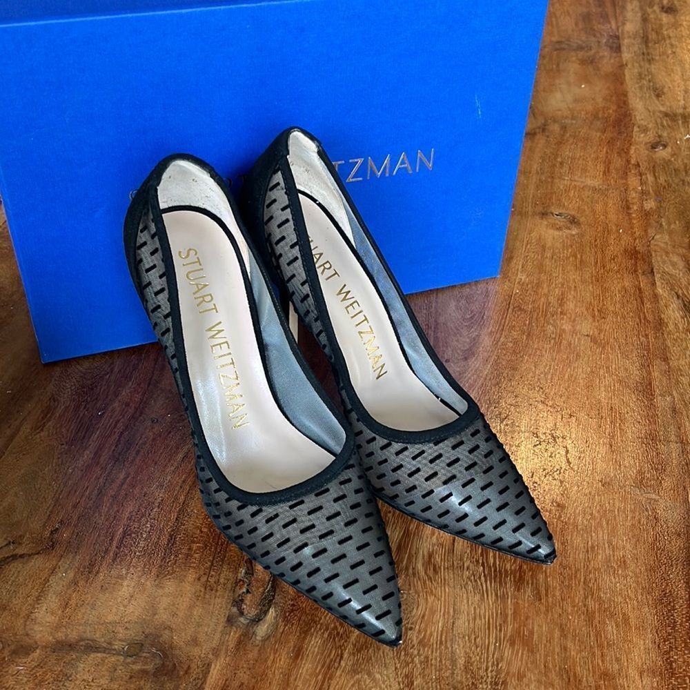Stuart Weitzman Black Heels, Size 6